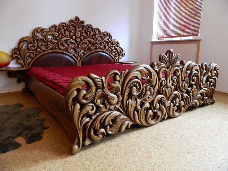 Wooden Bed